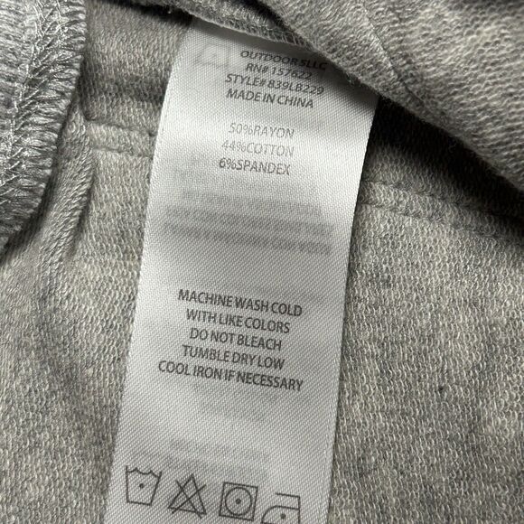 Eddie Bauer Girls Summit Sweatpants Elastic Waist Tapered Hem Gray Size Small - Picture 6 of 9